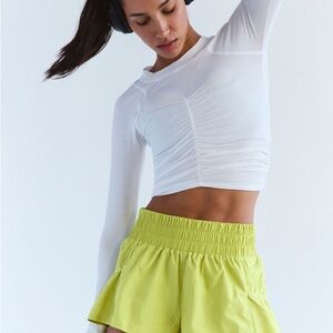 Free People Movement Get Your Flirt On Shorts Small